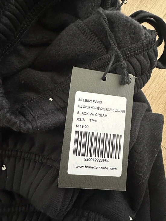 Brunette The Label Horse Print Sweat Set - Picture 6 of 7